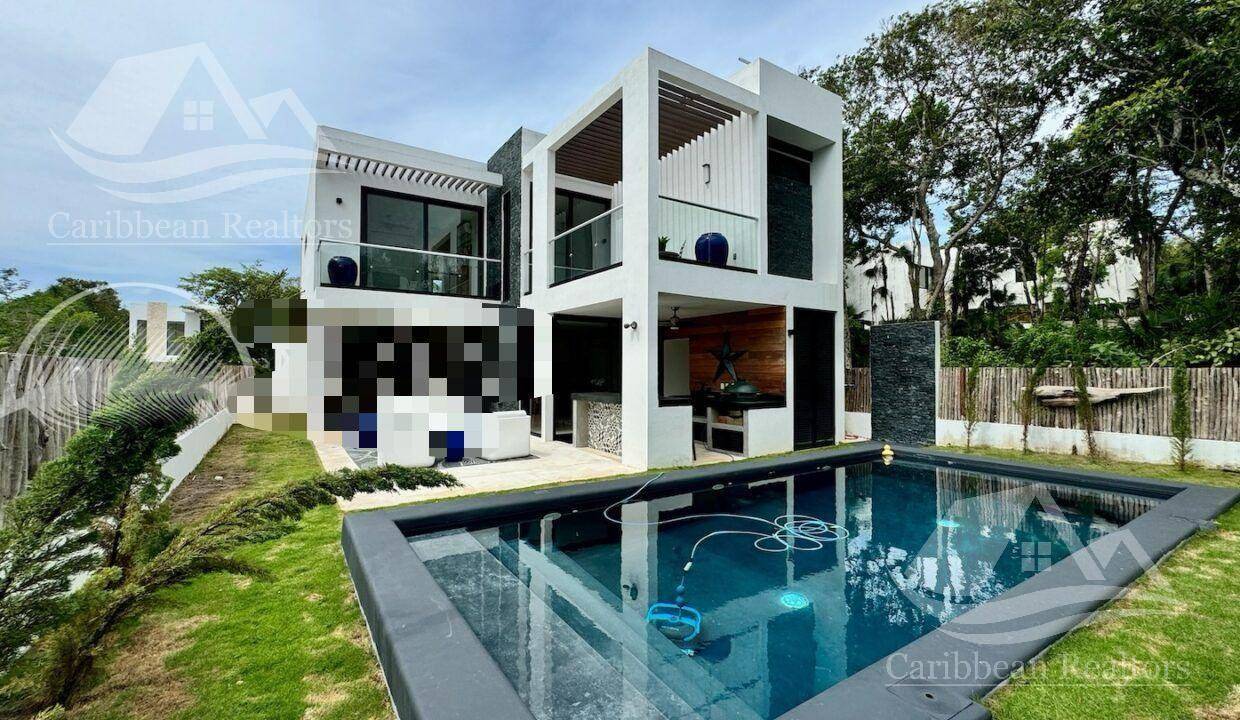 Casa de lujo en Tulum Country Club 1