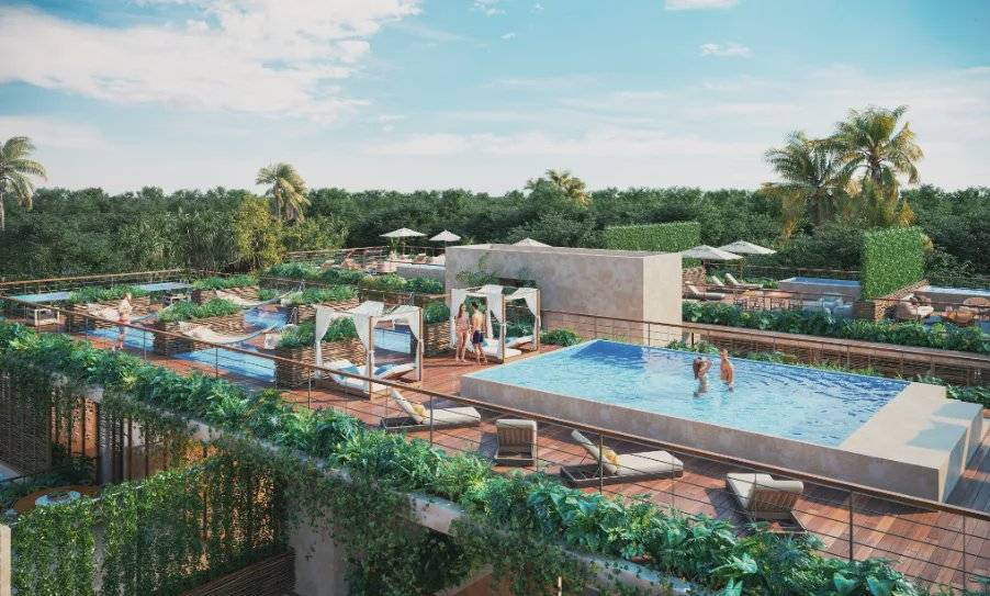 Exclusivo departamento en la selva de Tulum 5