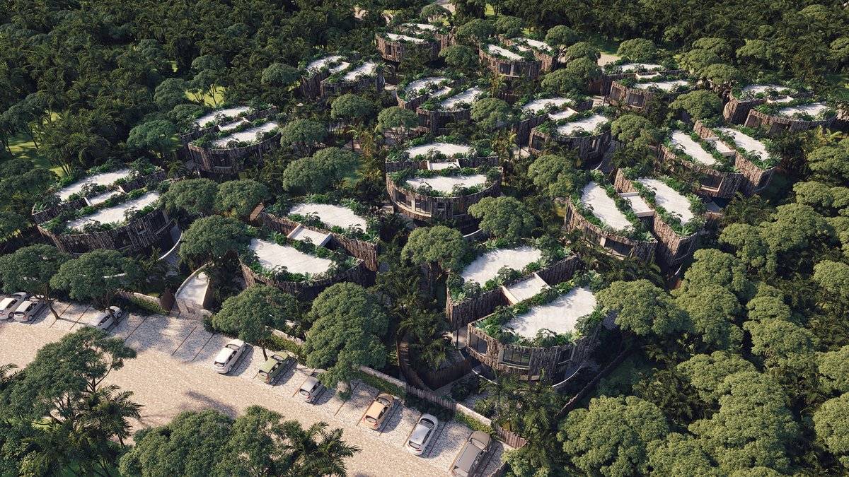 Villa circular: Conexión única con la jungla 3
