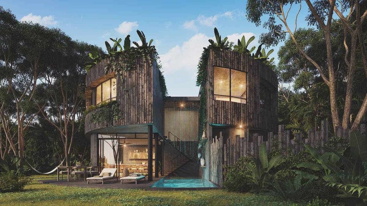 Villa circular: Conexión única con la jungla 2