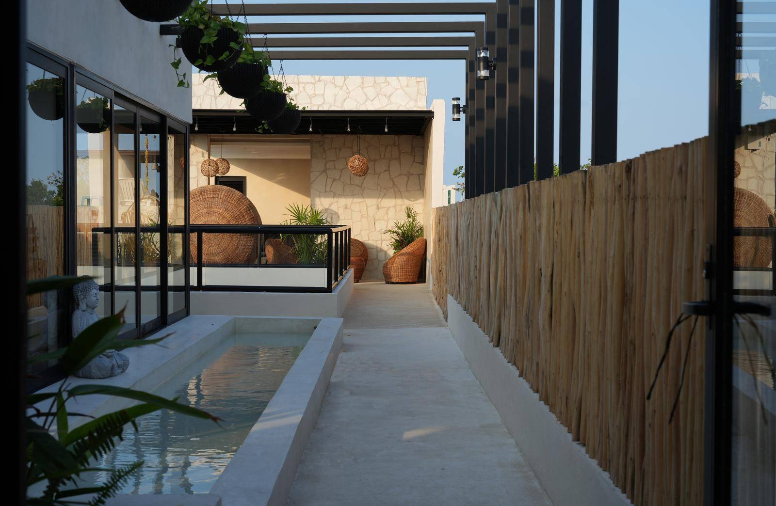 Departamento con terraza y alberca en Tulum 1