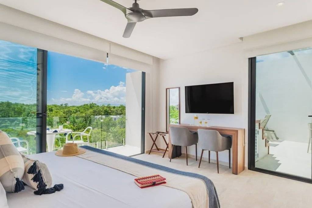 Penthouse con terraza y alberca en Tulum 2
