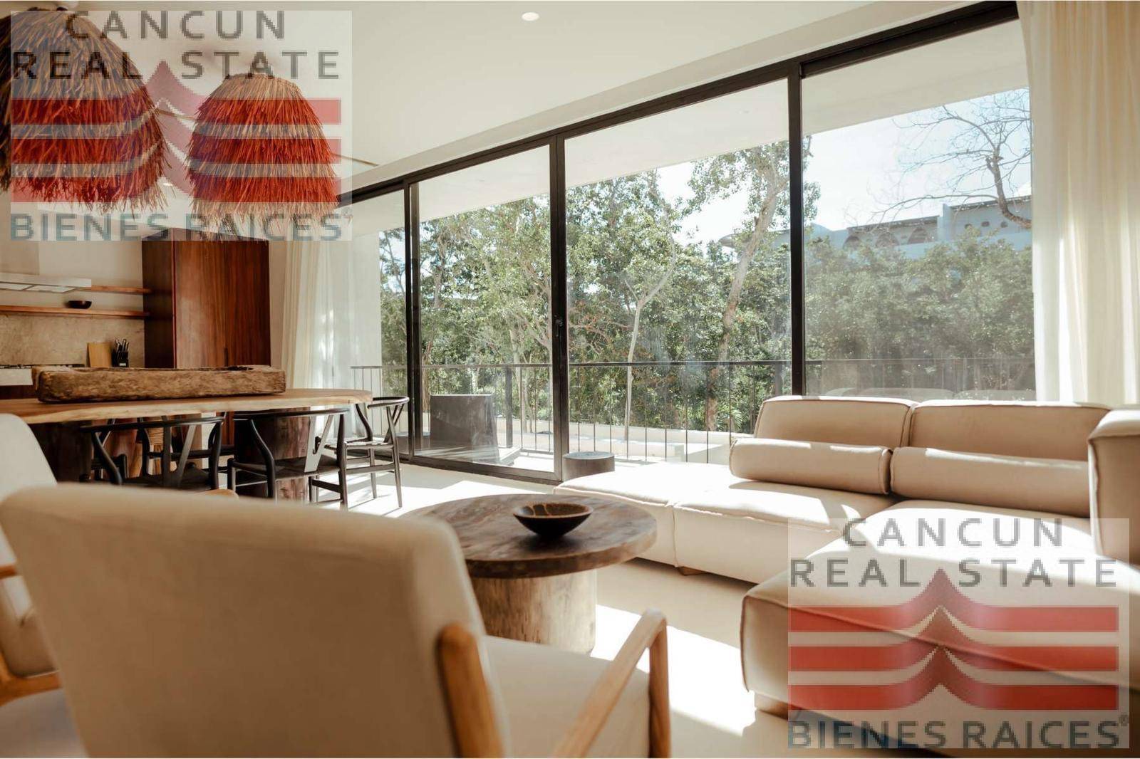 Departamento de lujo con patio privado en Tulum 1
