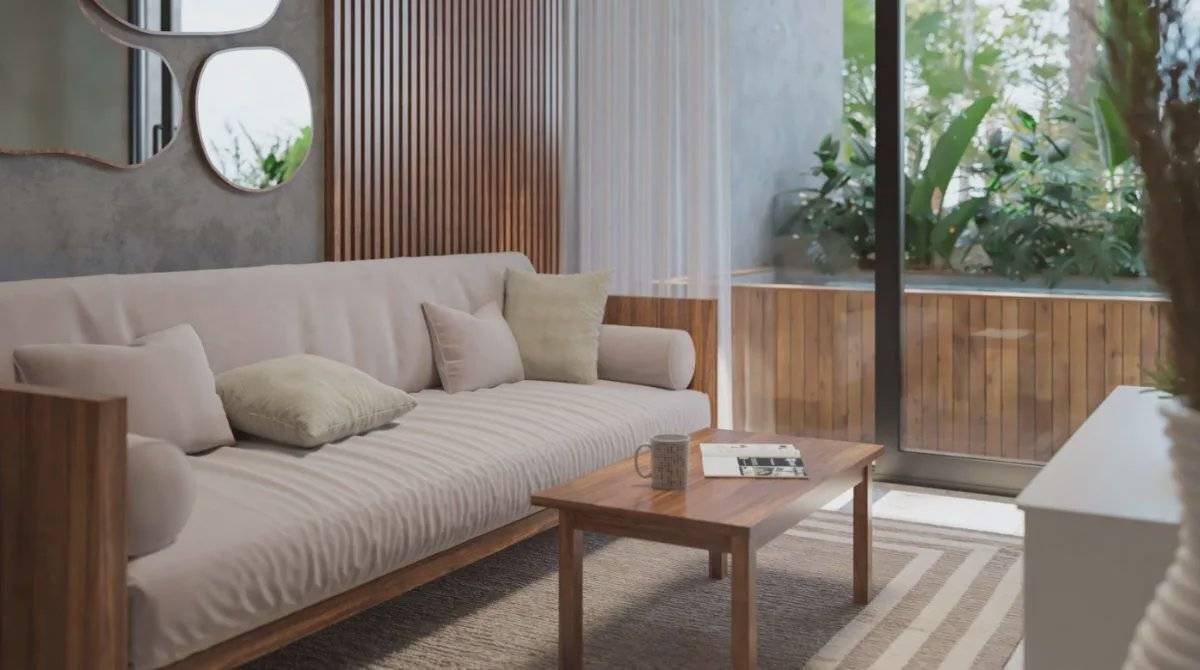 Estrena departamento amueblado en Tulum 2