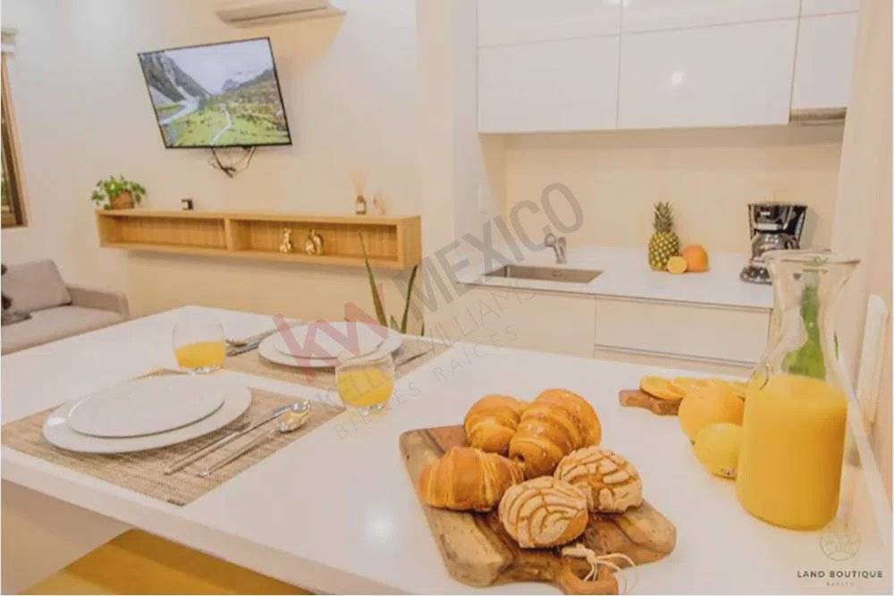 Departamento amueblado en Aldea Zama, Tulum 5