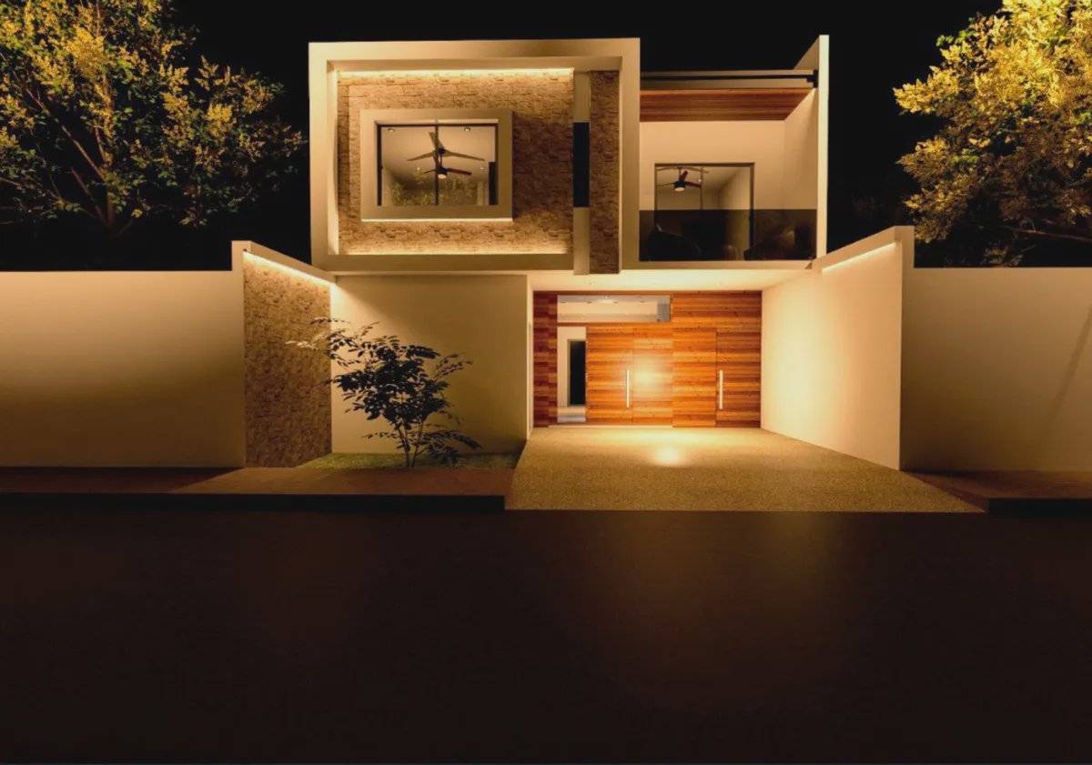 Casa moderna con alberca en Tulum 1