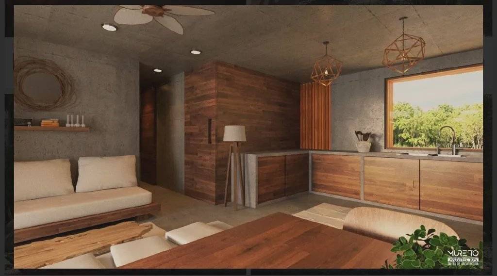Encantador departamento en Tulum Holístika 3