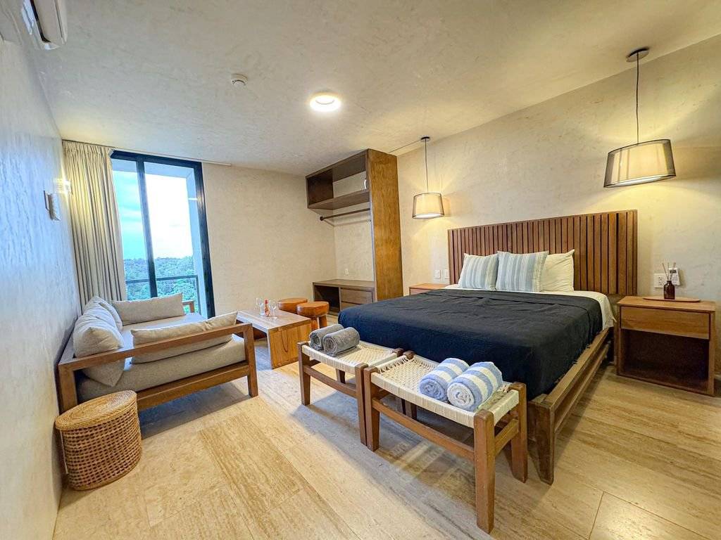 Estudio amueblado ideal para inversión en Tulum 2