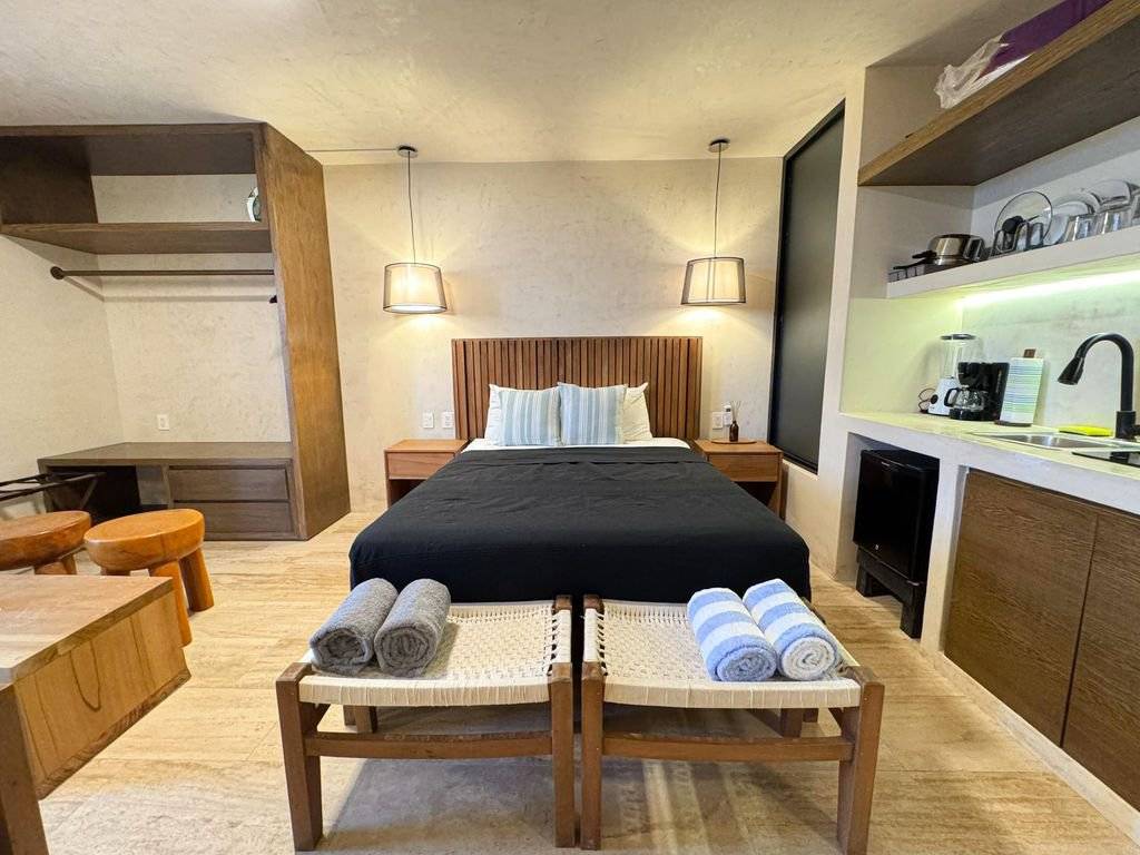 Estudio amueblado ideal para inversión en Tulum 3