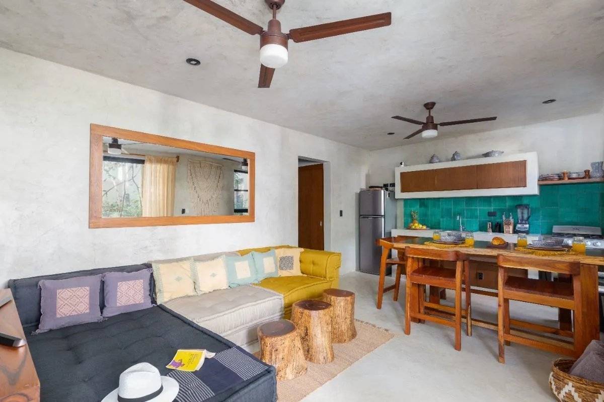 Condominio boho chic en Tulum con albercas 3