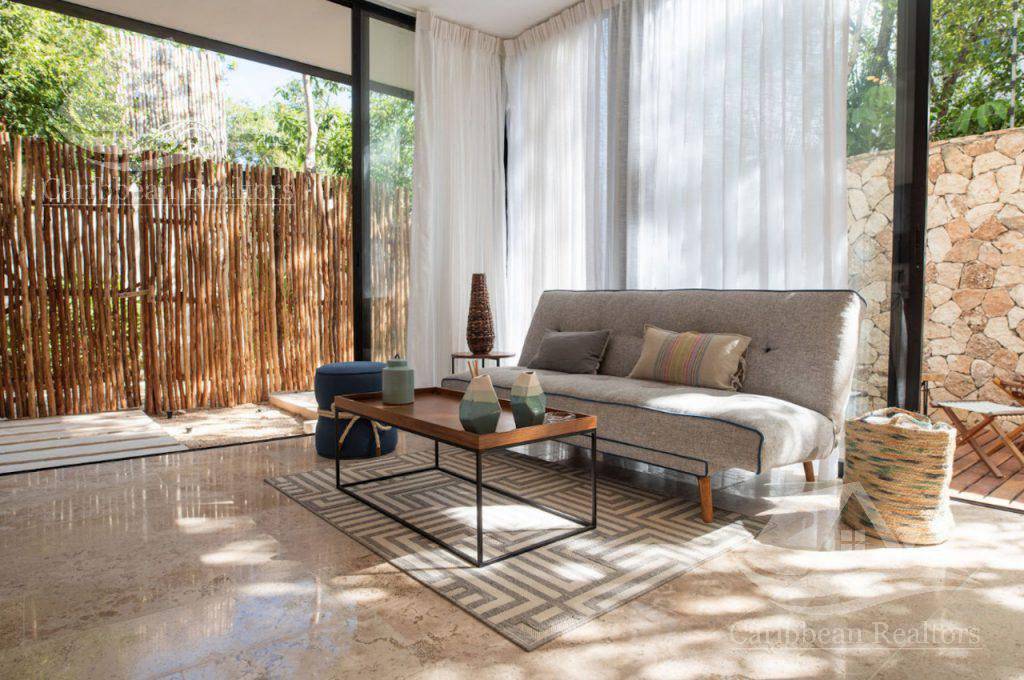 Exclusivo departamento con piscina en Tulum 2